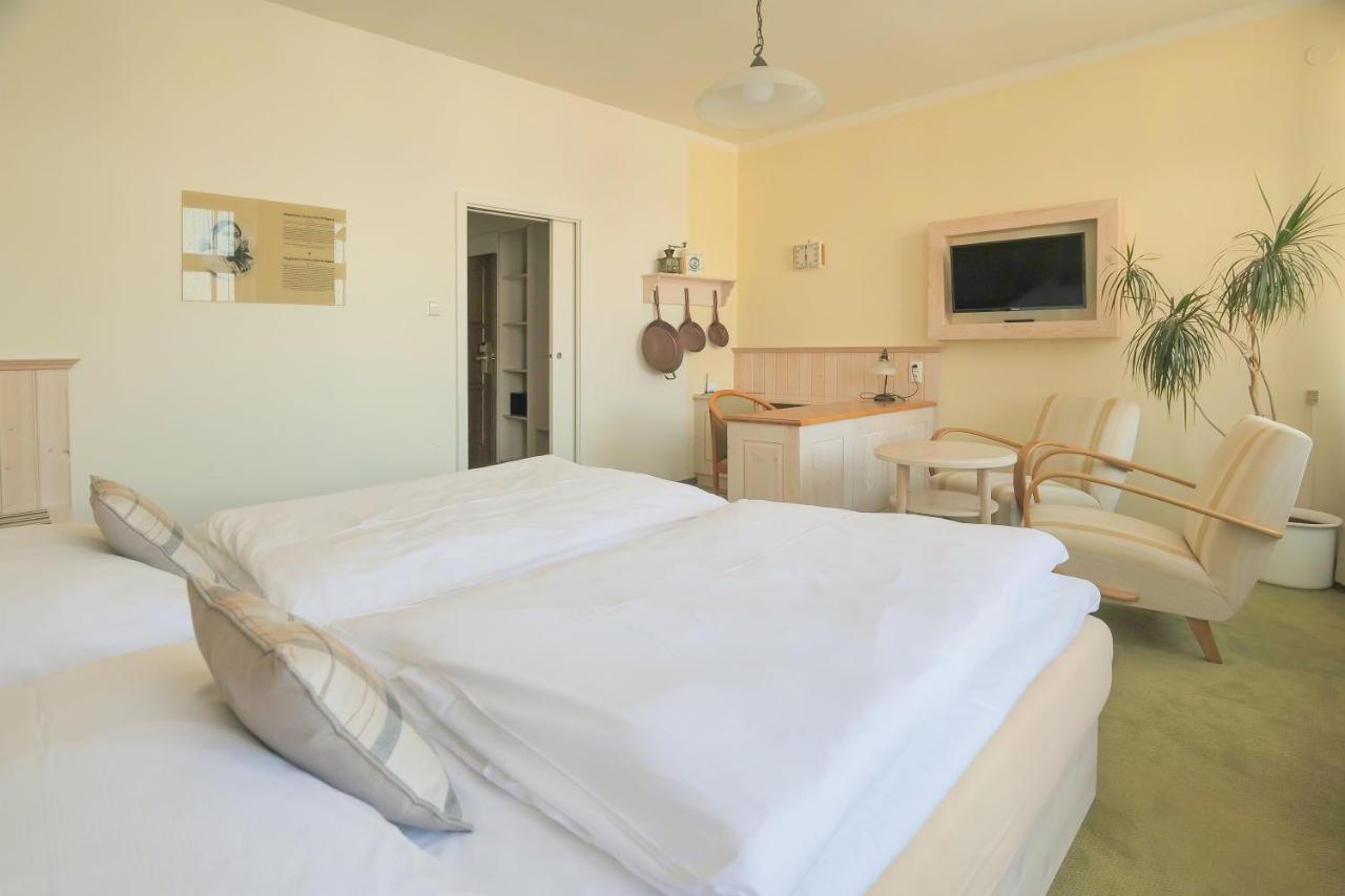 Hotel Zlata Hvezda Літомишль Екстер'єр фото