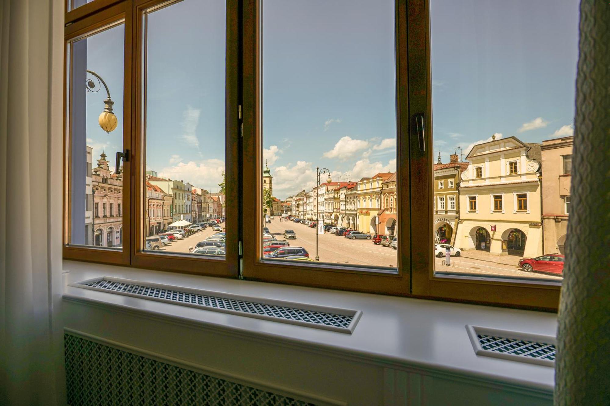 Hotel Zlata Hvezda Літомишль Екстер'єр фото